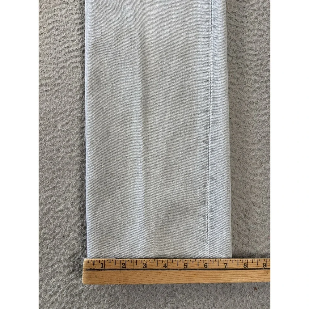 Vintage Levis 501 Jeans Mens 31x32 (Fits 28x31) Gray 90s Made USA Denim Faded